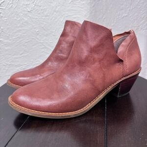 Kelsi Dagger Brooklyn Kenmare Leather Ankle Booties Size 6.5 Boho Festival